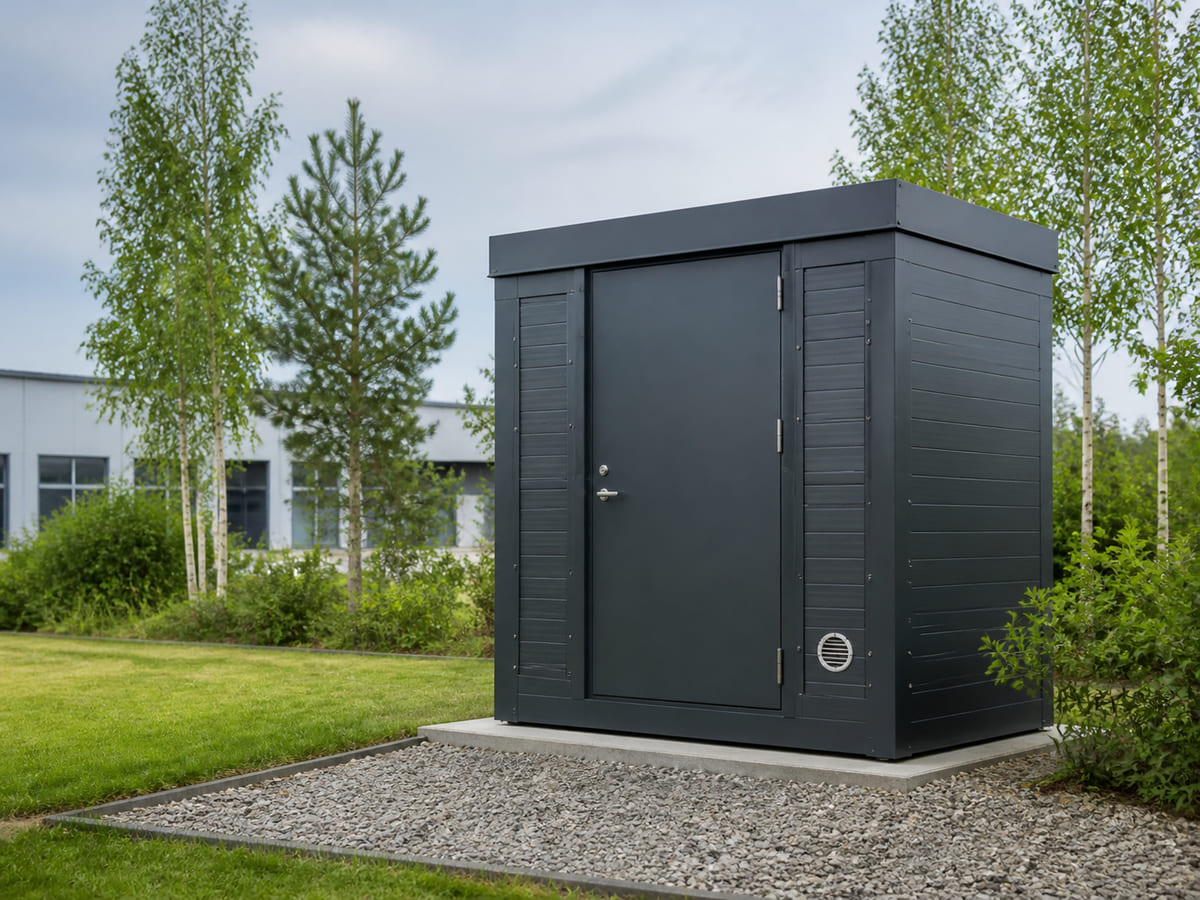 Tume energiasalvestuskonteiner rohelisel tööstusalal